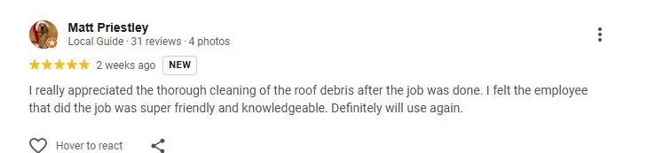 Customer review