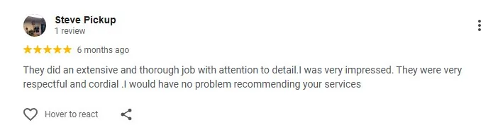 Customer review